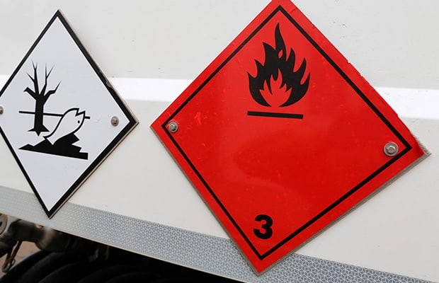 Transporte de mercancías peligrosas